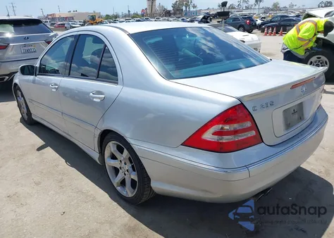 2007 Mercedes-Benz C 230 Sport from USA, damaged, VIN WDBRF52H17F841191